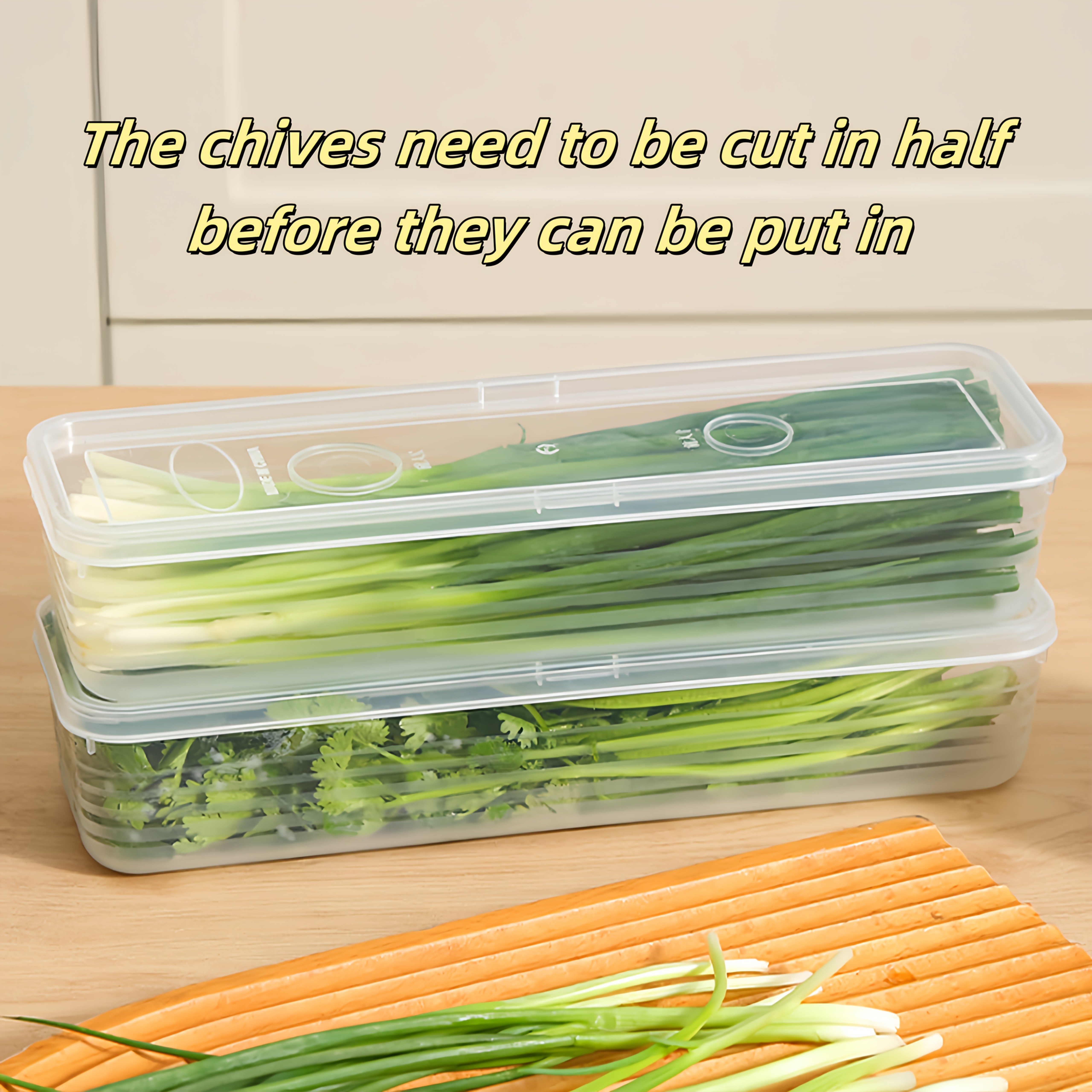 Food Storage Box Large - 2/4/6pcs Food Vegetable Storage Containers -
