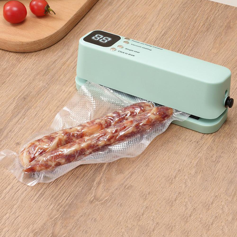 Food Storage Vacuum Seal Bags - Mini Wireless Vacuum Sealing Machine Household