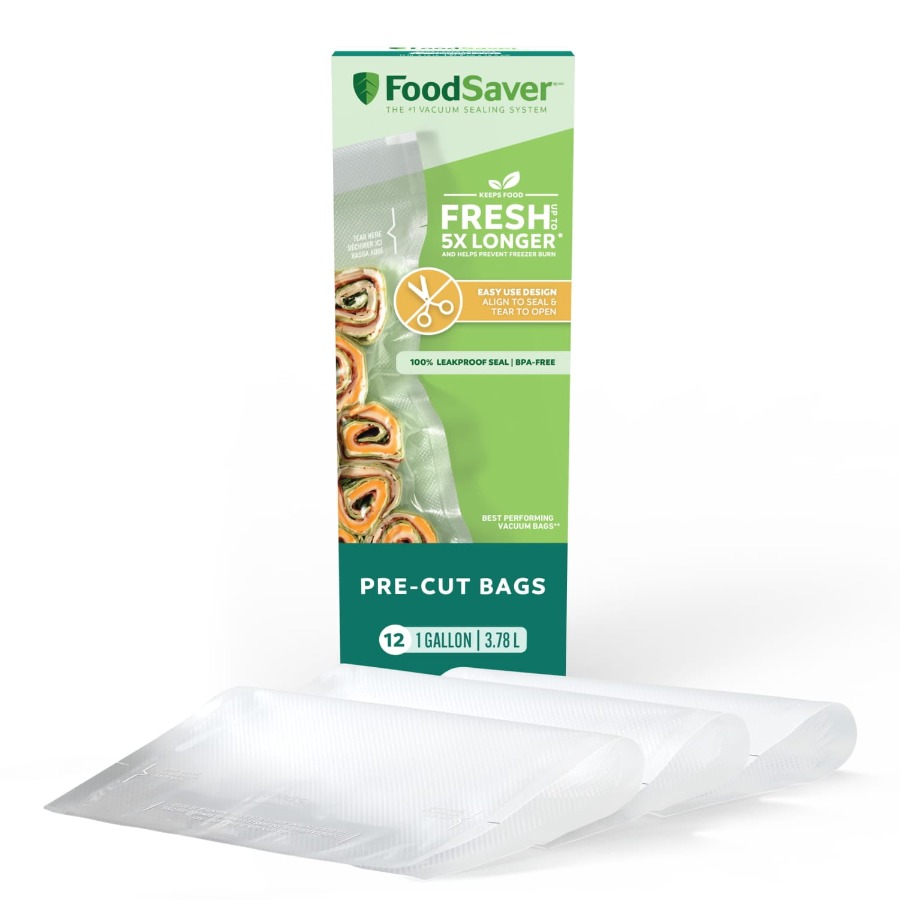 Food Storage Reusable Bags - Gallon Vacuum Sealer Bags 11