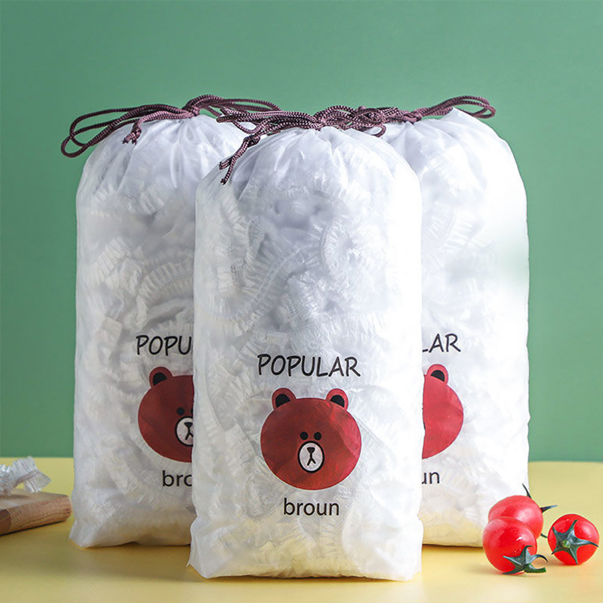 Food Storage Vacuum Seal Bags - 300PCS Disposable Food Keeping Film Kitchen