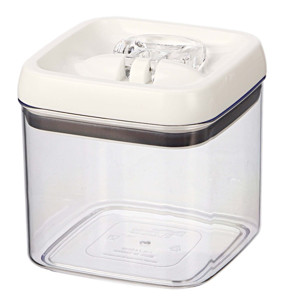 Food Storage In Pantry - 4.5 Cup Flip-Tite Square Food Storage