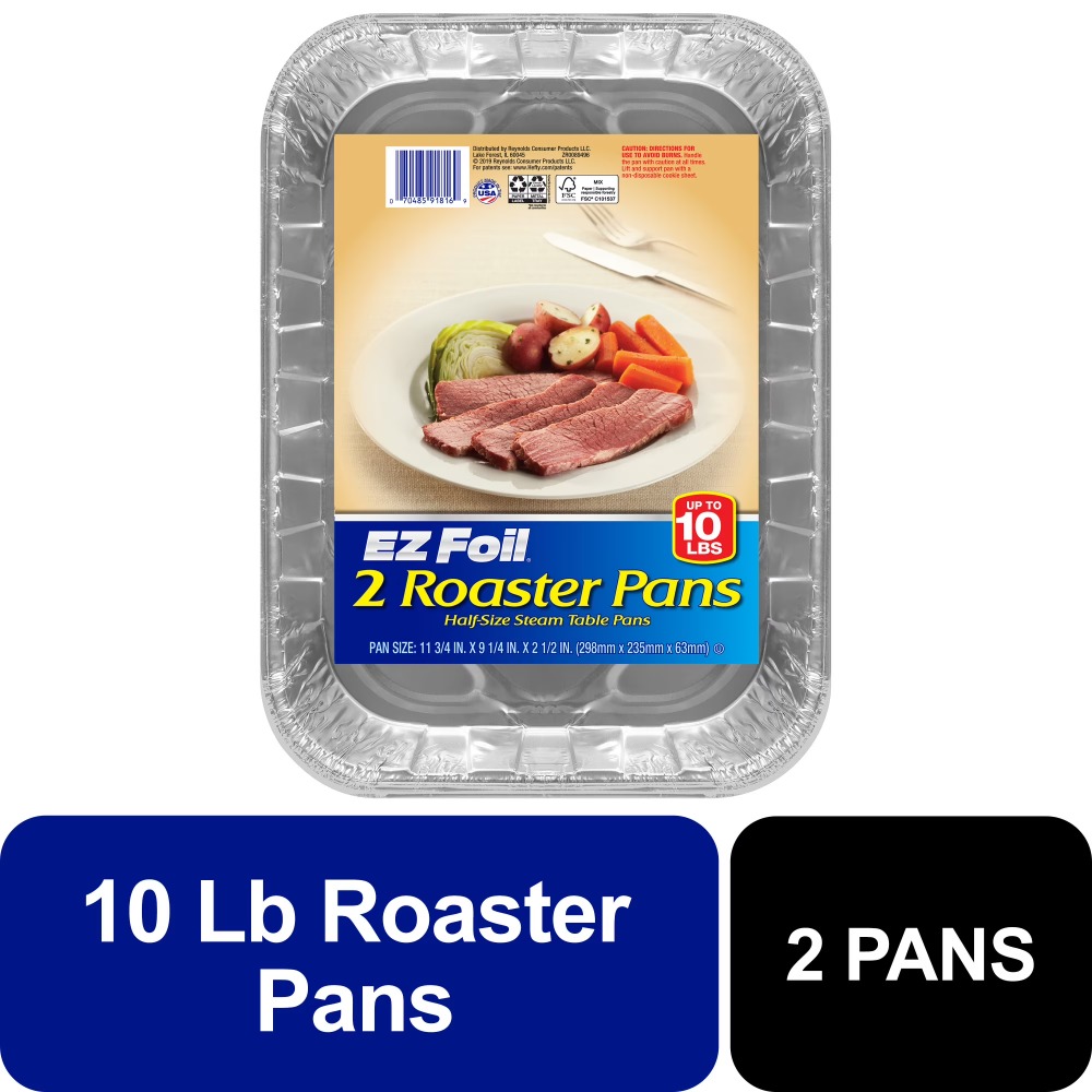 Food Storage Table - Half Size Aluminum Foil Steam Table