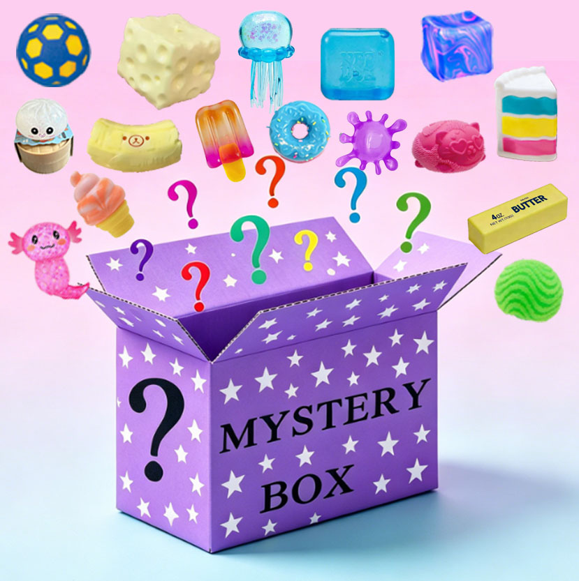 Food Storage Lock Box - Hot blind box mysterious block Mochi