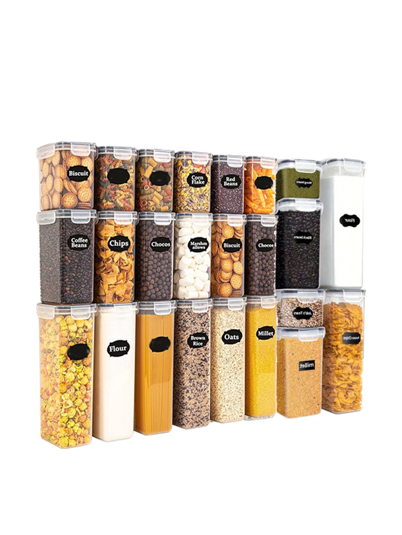 Food Storage Meals - 12pcs, Airtight Food Storage Containers with
