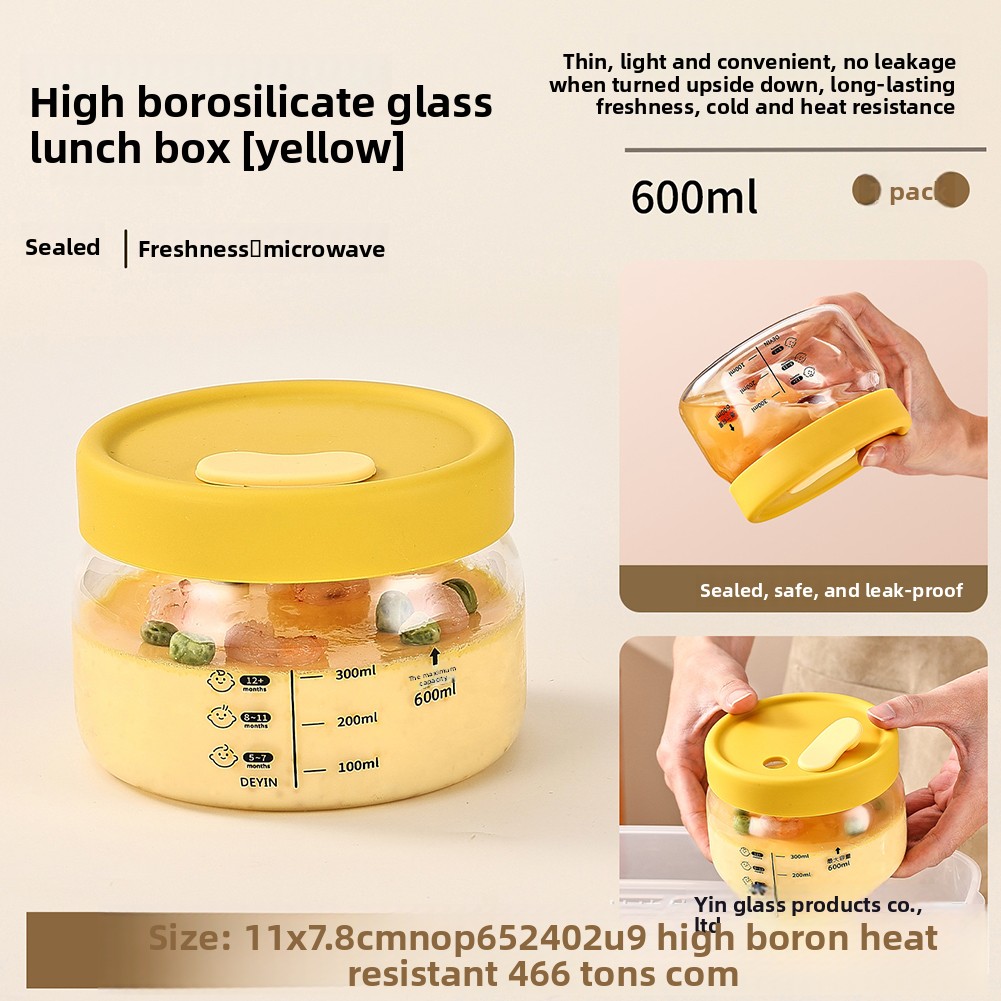 Food Storage Bowls - Glass Food Storage Container Airtight Leakproof
