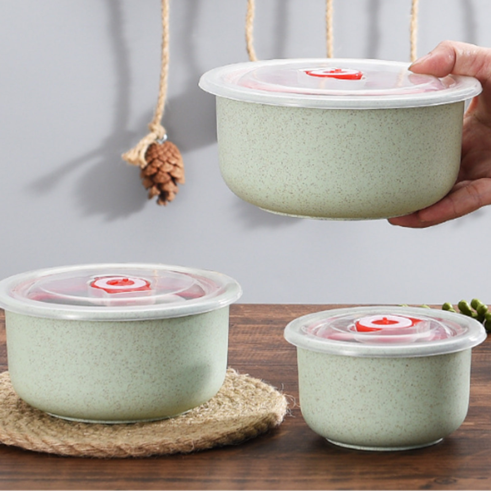 Food Storage Without Plastic - 3pcs Food Storage Containers Bento Box