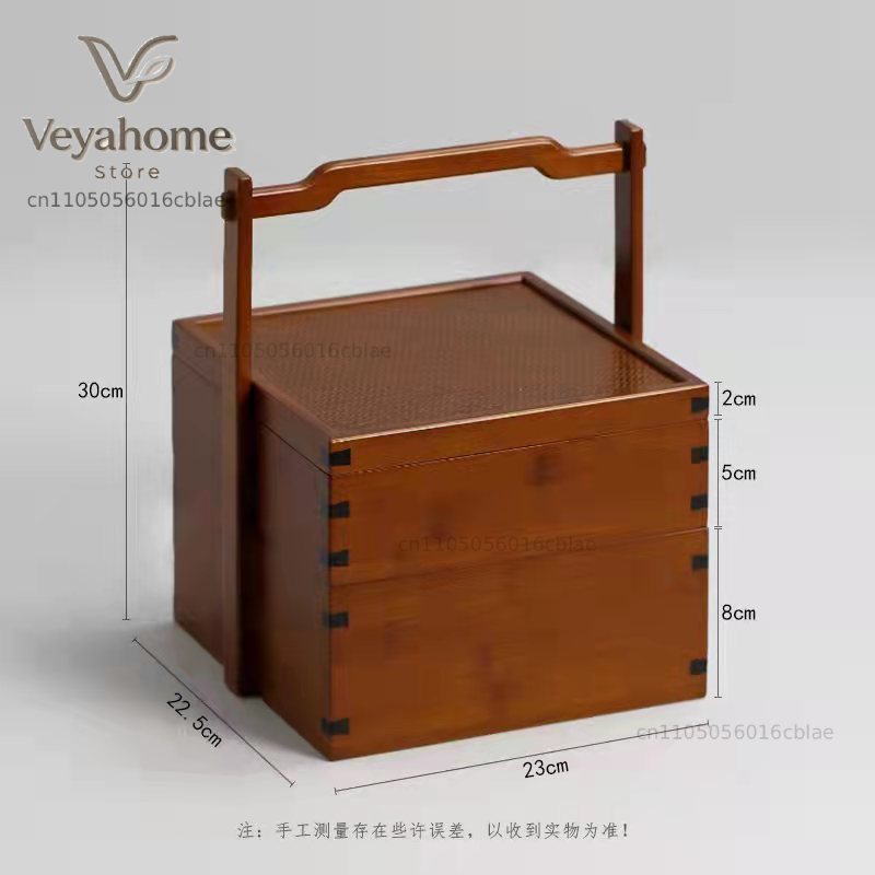 Bamboo Tea Set Storage Box Chi - Food Storage Without Plastic avis et prix