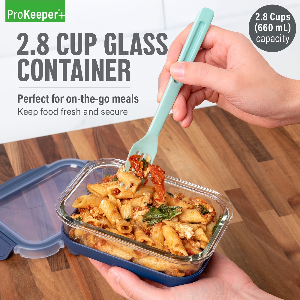 2.8 Cup Glass Food Storage Con - Food Storage In Pantry avis et prix