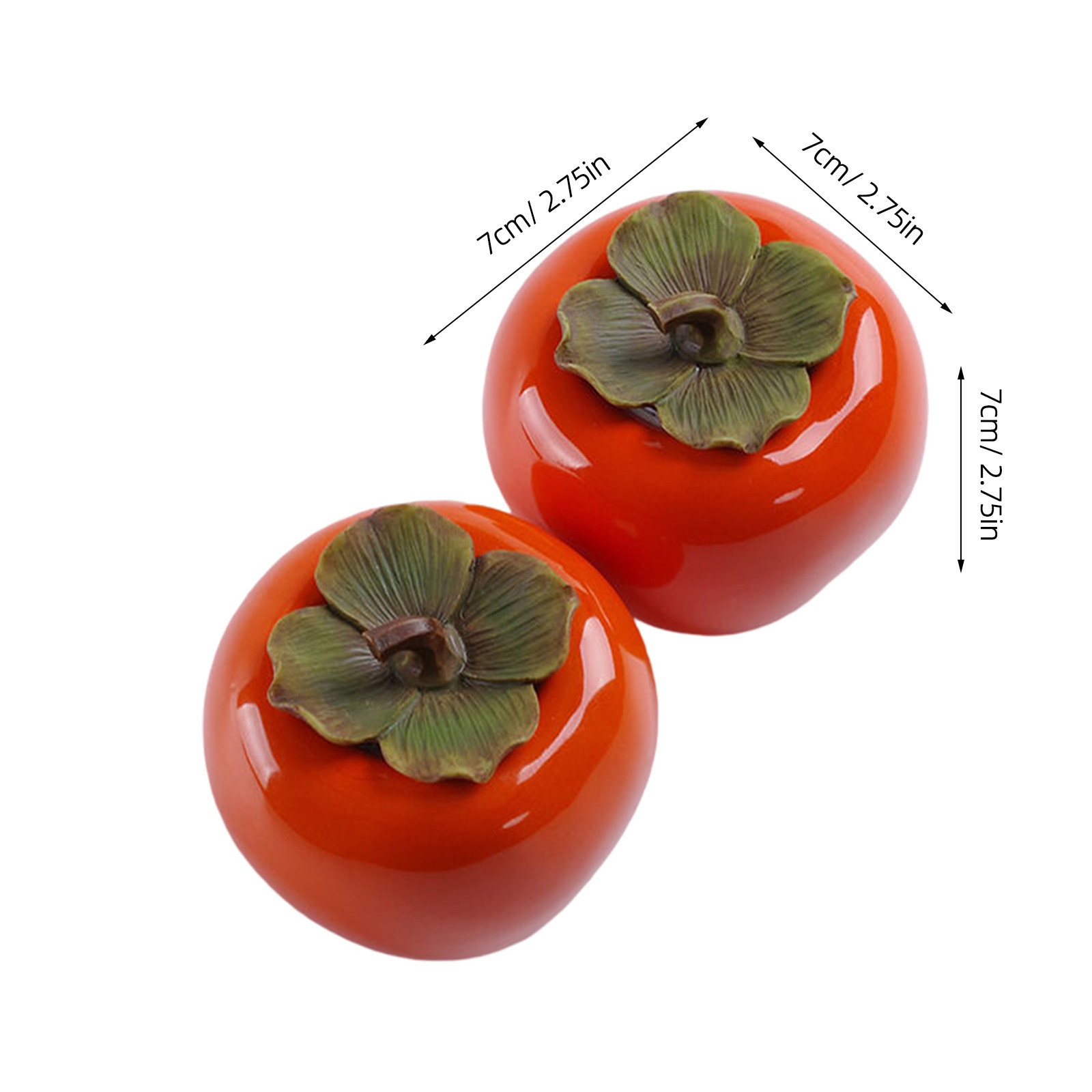 2Pcs Orange Persimmon Style Ce - Food Storage Jars avis et prix