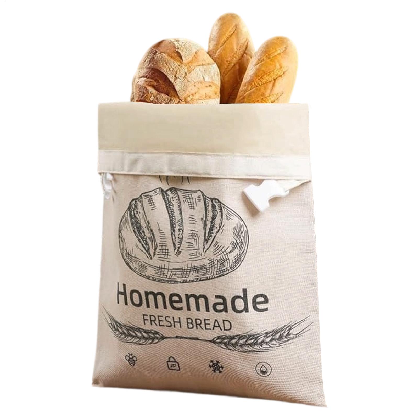 Linen Bread Bag Reusable Bags  - Food Storage Reusable Bags avis et prix