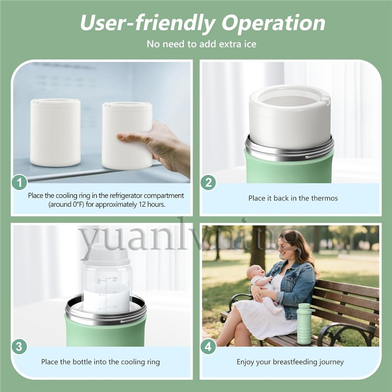 Portable Breast Milk Cooler Bo - Food Storage Baby avis et prix