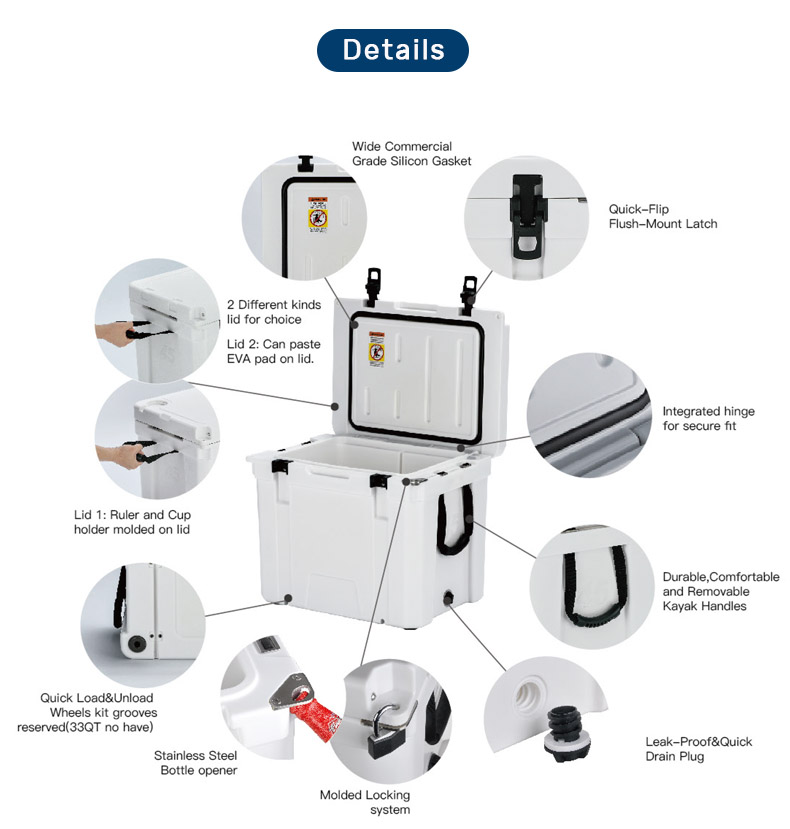 2024 45QT New Insulated Hard C - Food Storage In Cooler avis et prix