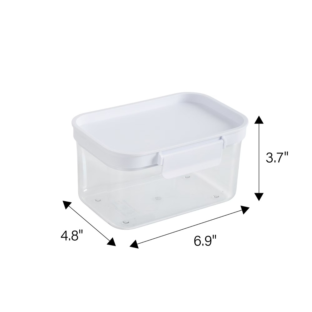 Small Rectangular Plastic Pant - Food Storage In Pantry avis et prix