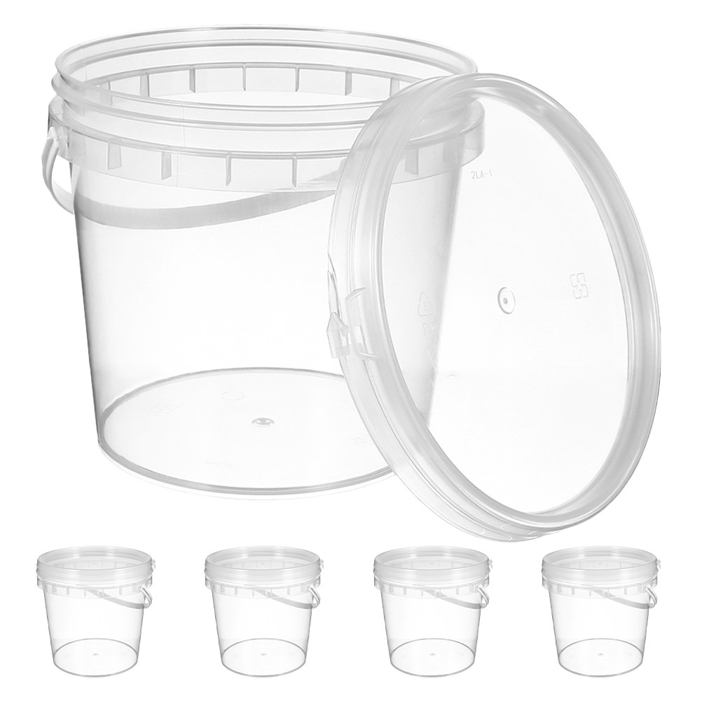 Ice Cream Buckets with Lids Co - Food Storage Freezer Containers avis et prix
