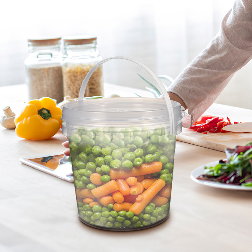 Ice Cream Buckets with Lids Co - Food Storage Freezer Containers avis et prix