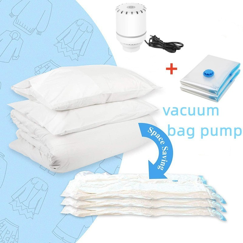 Compressed bag electric pump,  - Food Storage Vacuum Seal Bags avis et prix