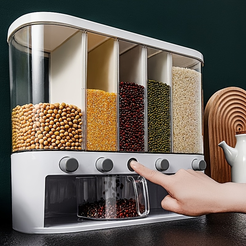 1pc Large Capacity Dry Food Di - Food Storage Without Pantry avis et prix