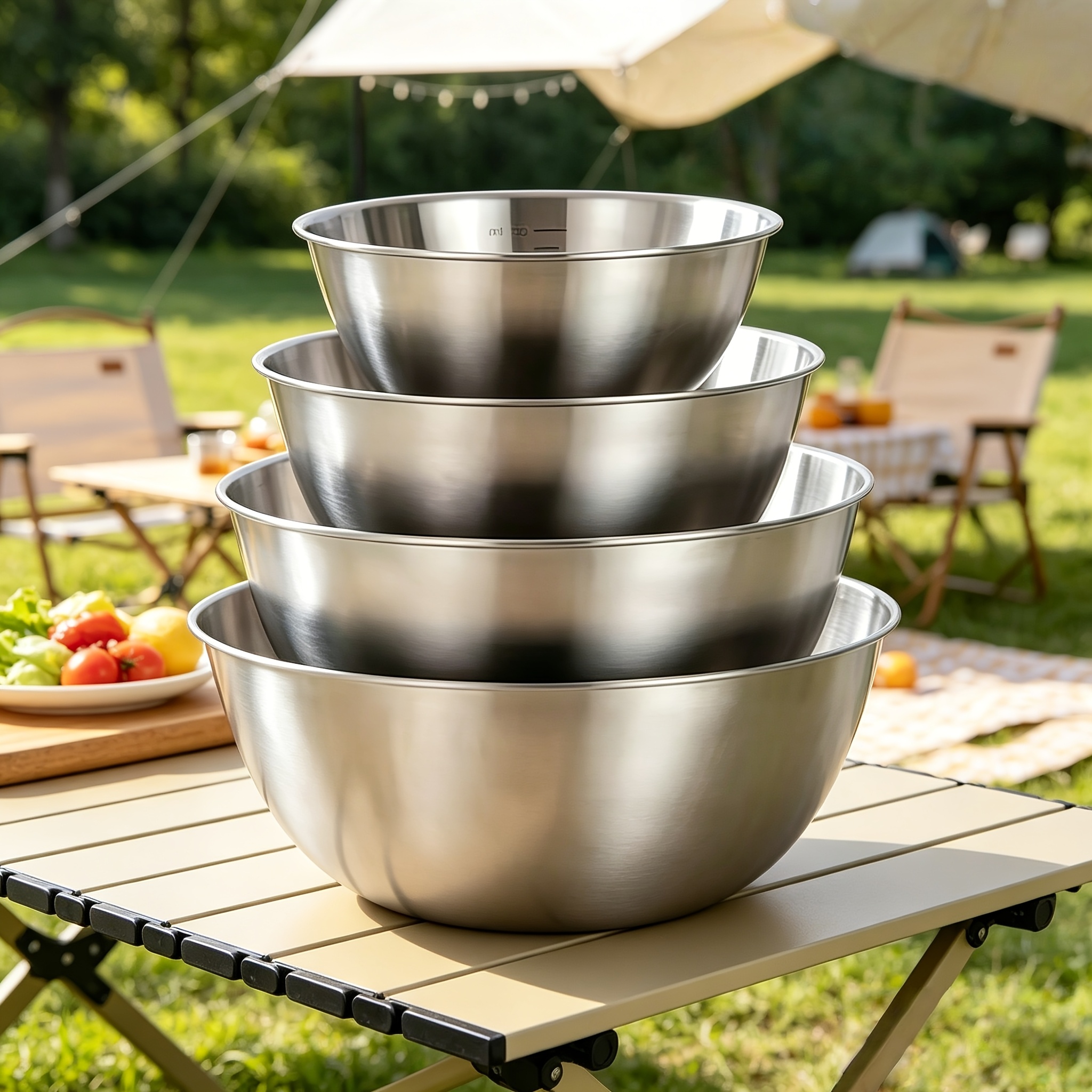 4Pcs, 17/20/23/25cm Multifunct - Food Storage Bowls avis et prix