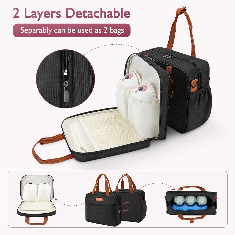 Detachable Breast Pump Bag wit - Food Storage 1 Year avis et prix