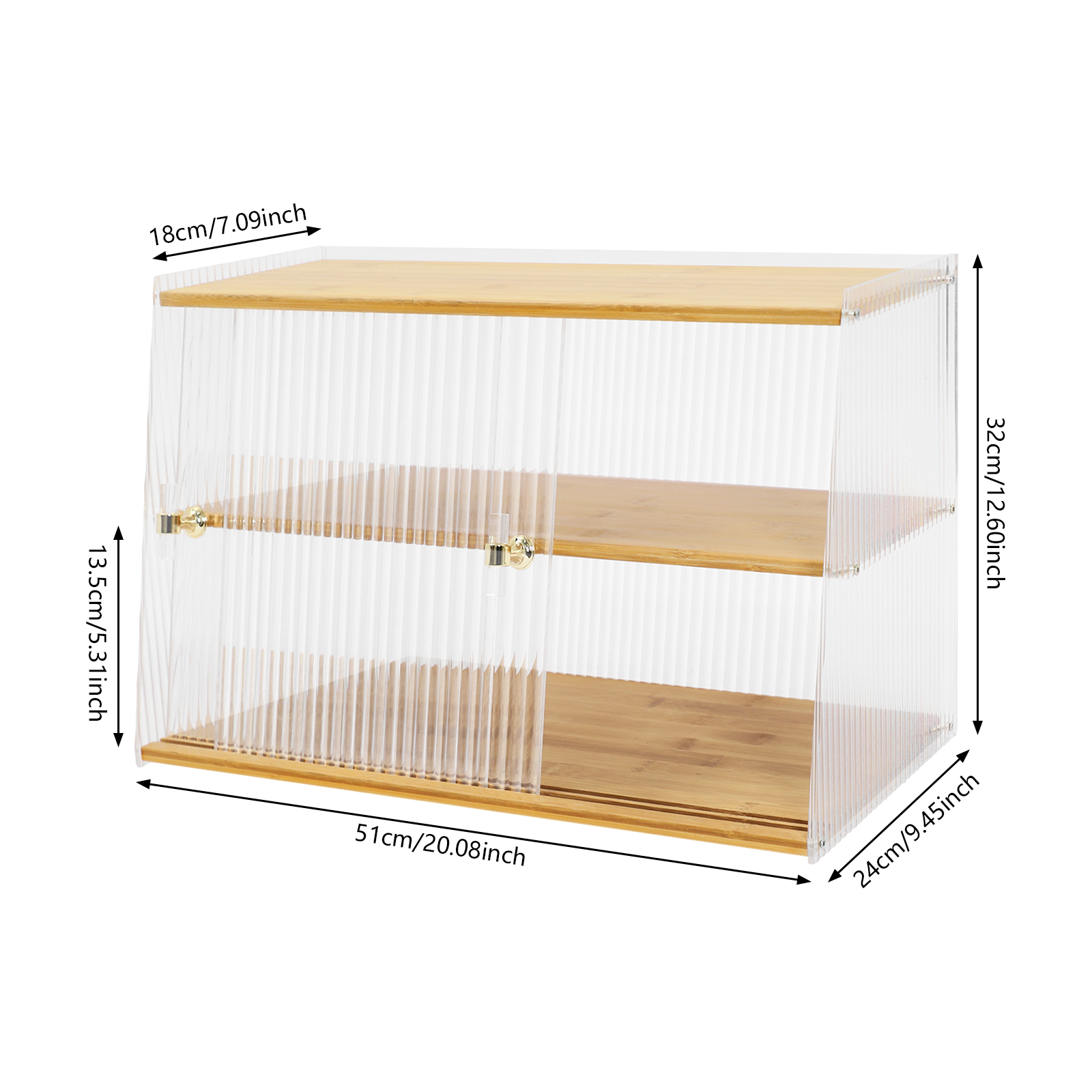 Cup Storage Rack, Bamboo Sideb - Food Storage In Pantry avis et prix