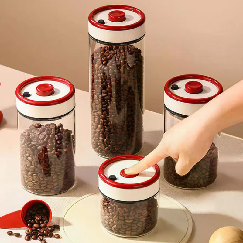 Coffee Beans Vacuum Sealed Tan - Food Storage Jars avis et prix