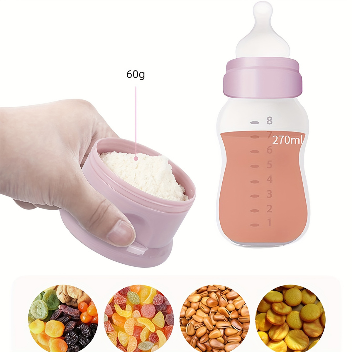Large Capacity Baby Milk Powde - Food Storage 1 Year avis et prix