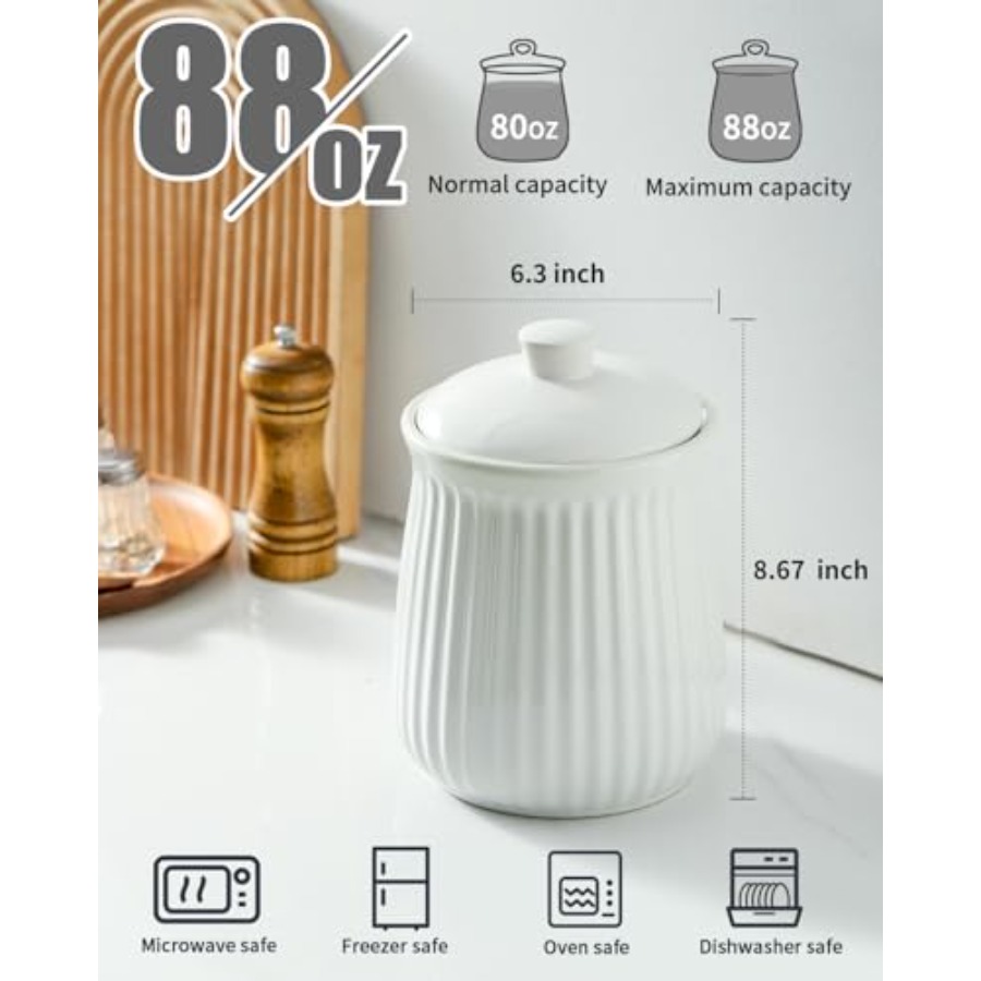 Food Storage Containers with L - Food Storage Jars avis et prix