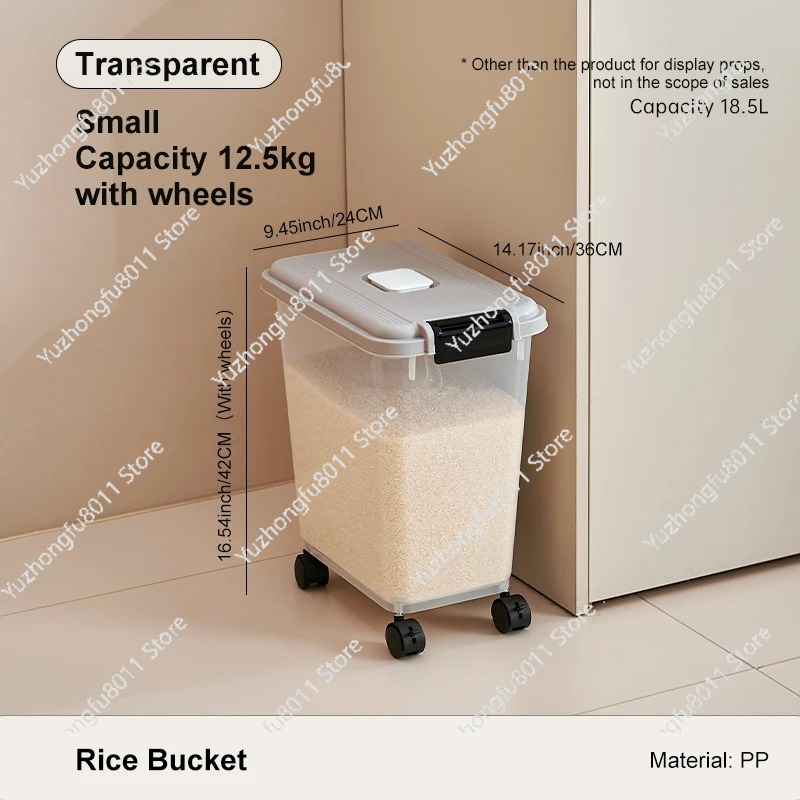 Household Sealed Rice Bucket F - Food Storage In Pantry avis et prix