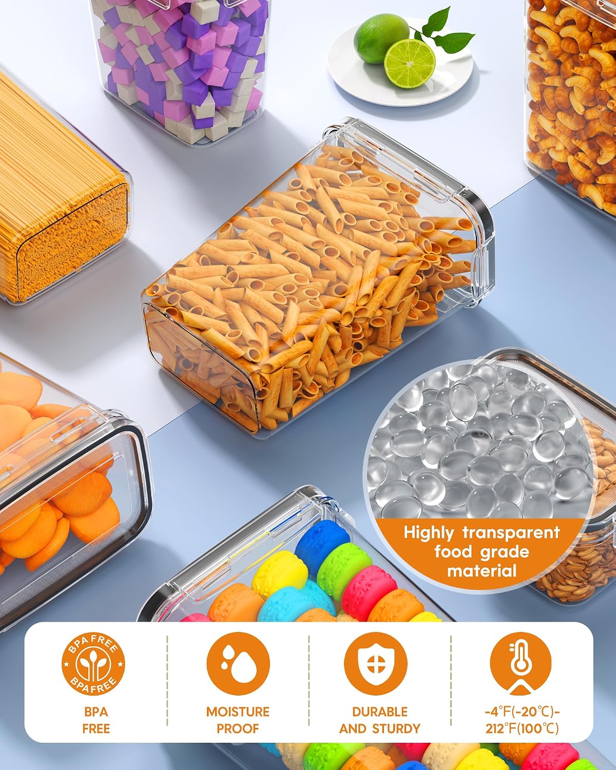 36 Pcs Airtight Food Storage C - Food Storage In Pantry avis et prix