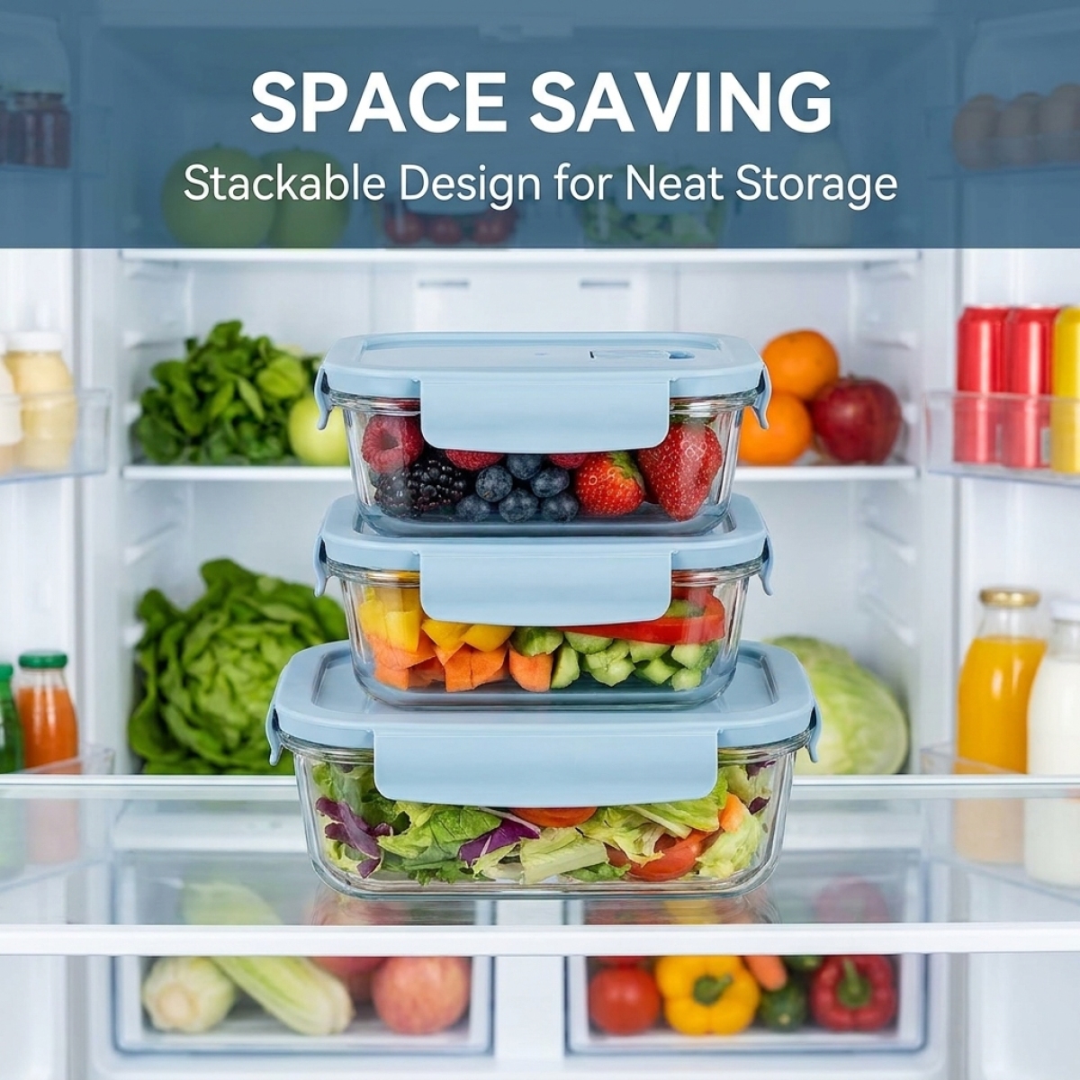2 Pack Glass Meal Prep Contain - Food Storage Bowls avis et prix