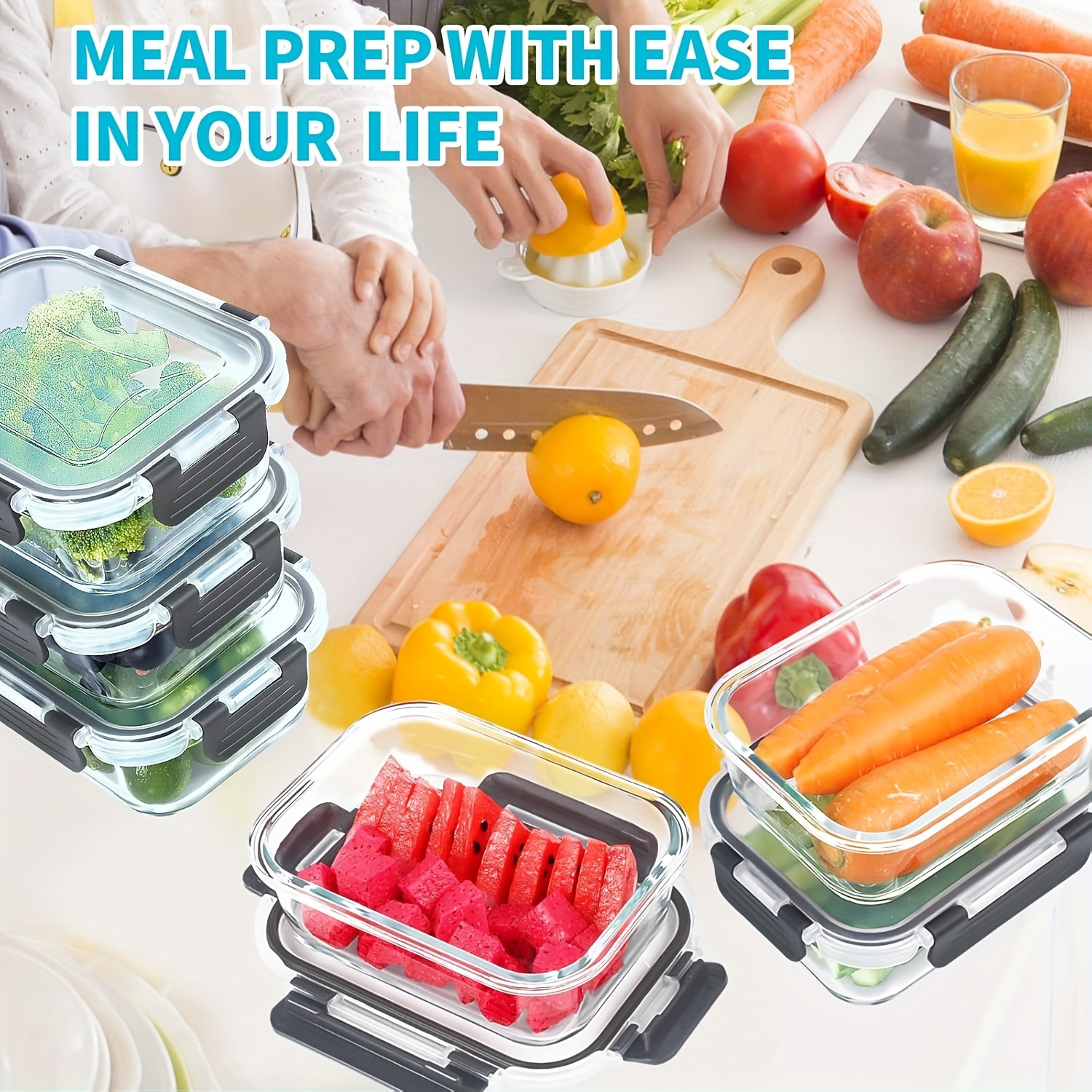 20 Pack 22oz Glass Meal Prep C - Food Storage Without Pantry avis et prix