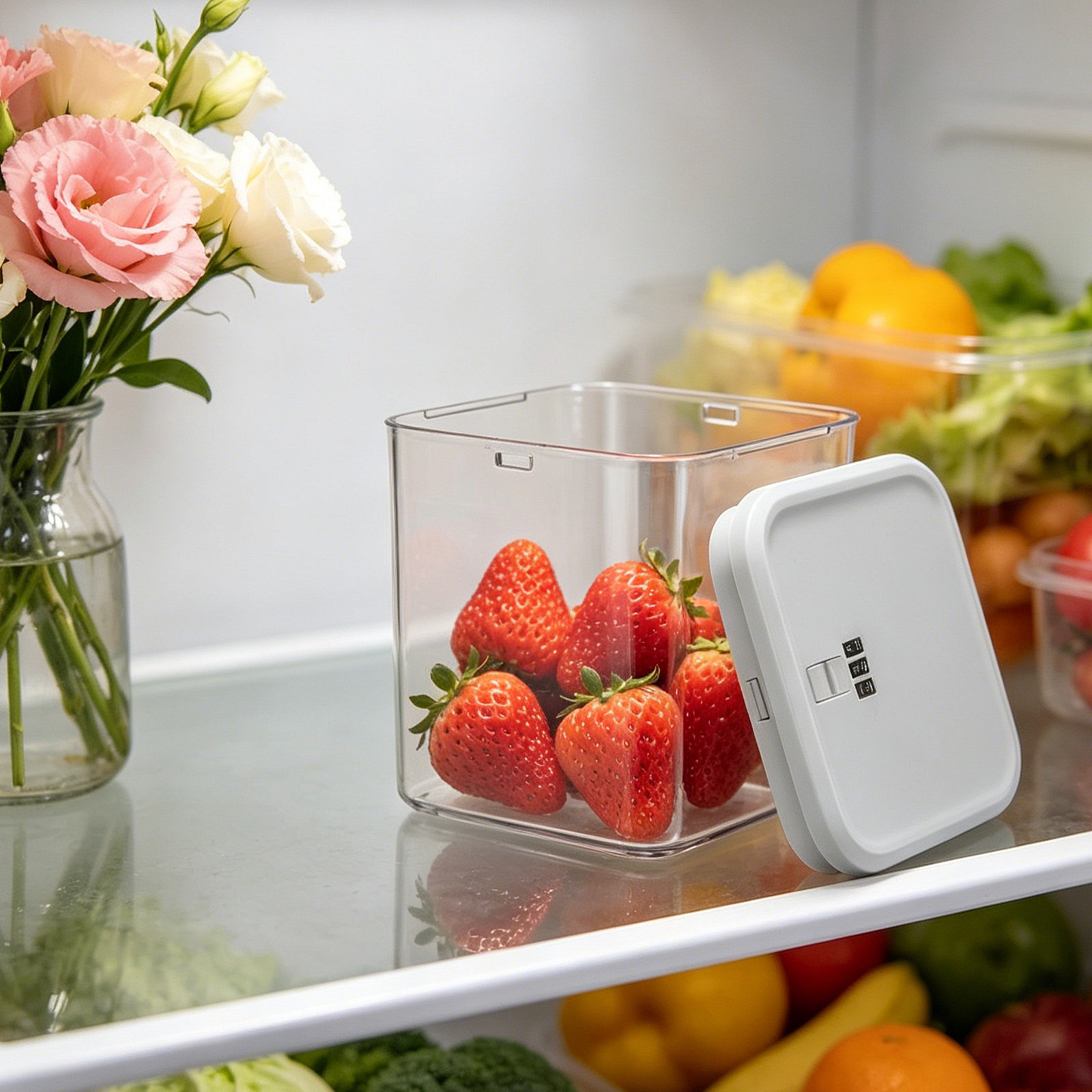 Clear Stackable Lock Box for F - Food Storage Lock Box avis et prix