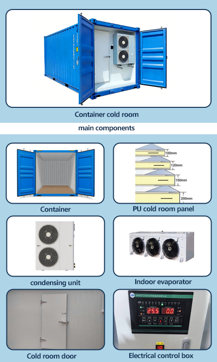 High Quality 20ft Reefer Conta - Food Storage Freezer Containers avis et prix