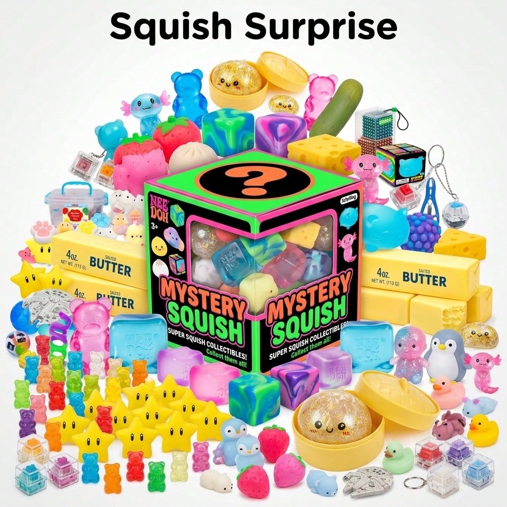 Surprise Box-Slow Rise Squishy - Food Storage Lock Box avis et prix