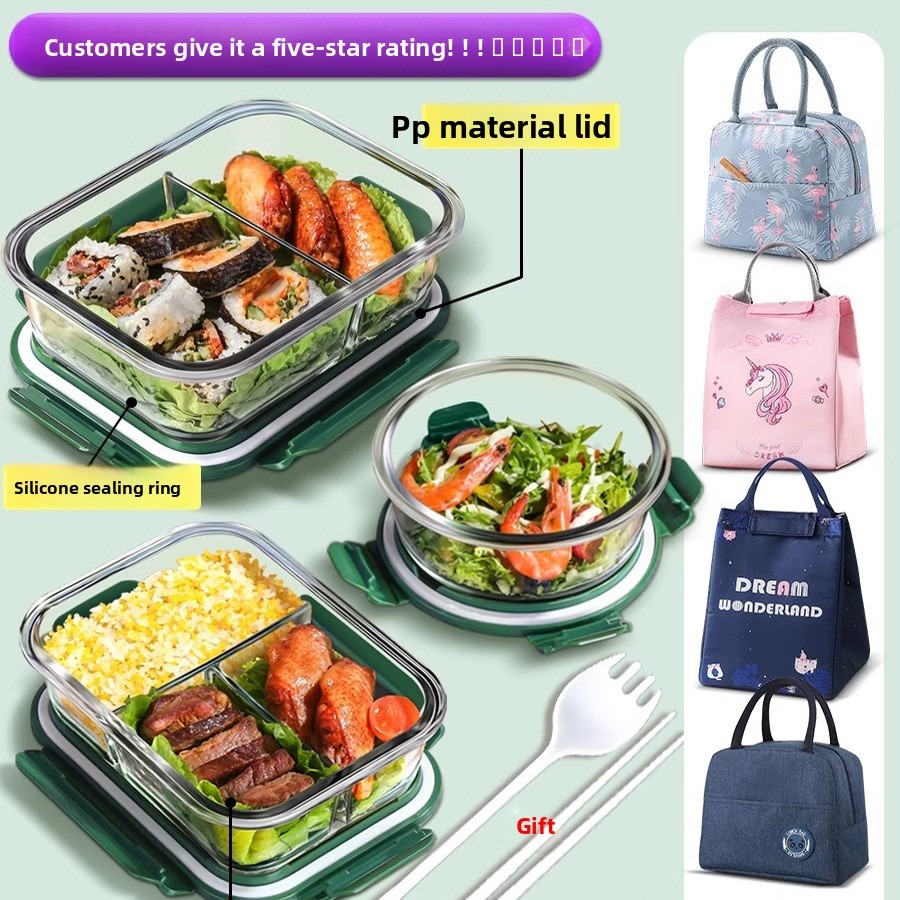 High Borosilicate Glass Food S - Food Storage Glass Box avis et prix