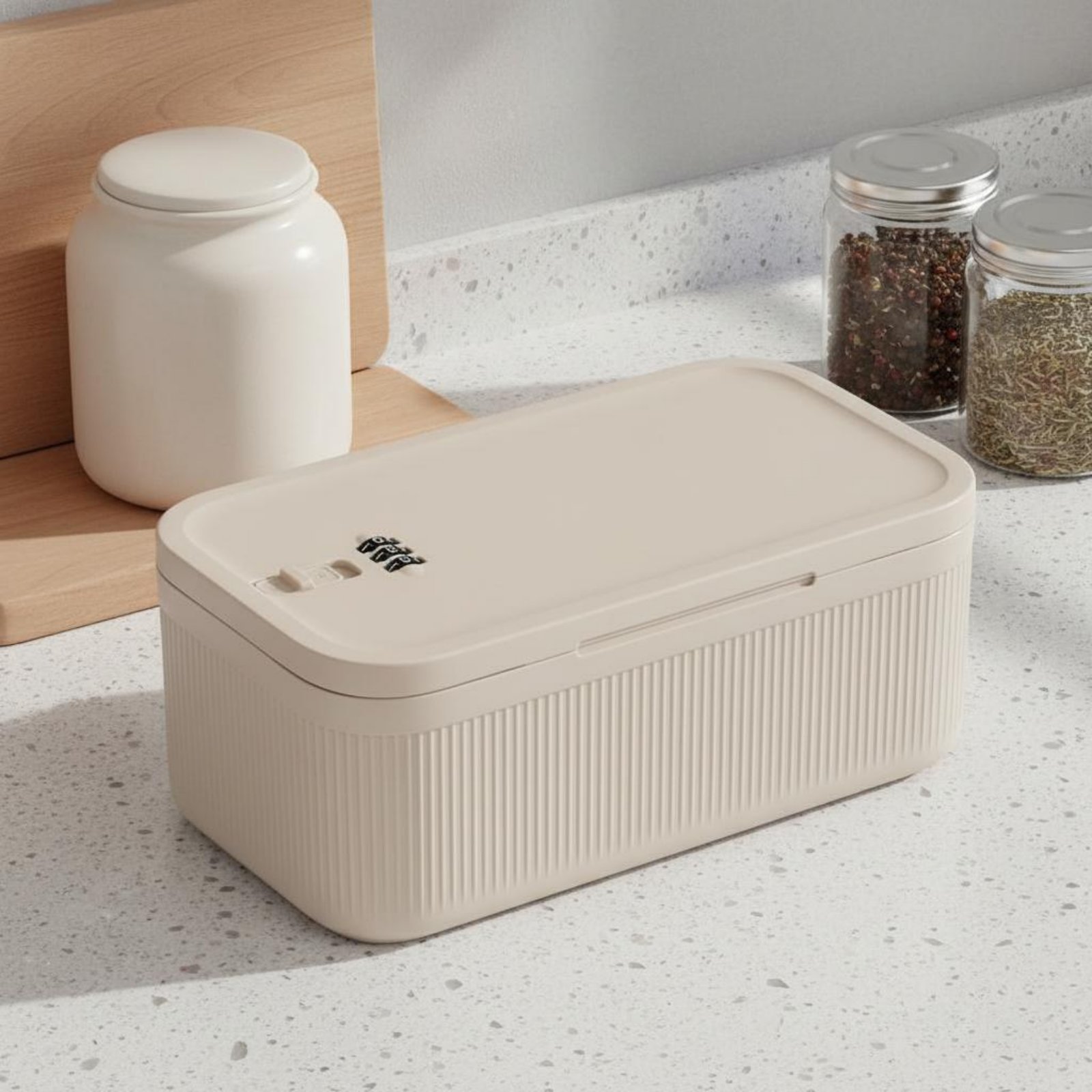 Combination Lock Box Smell Res - Food Storage Lock Box avis et prix
