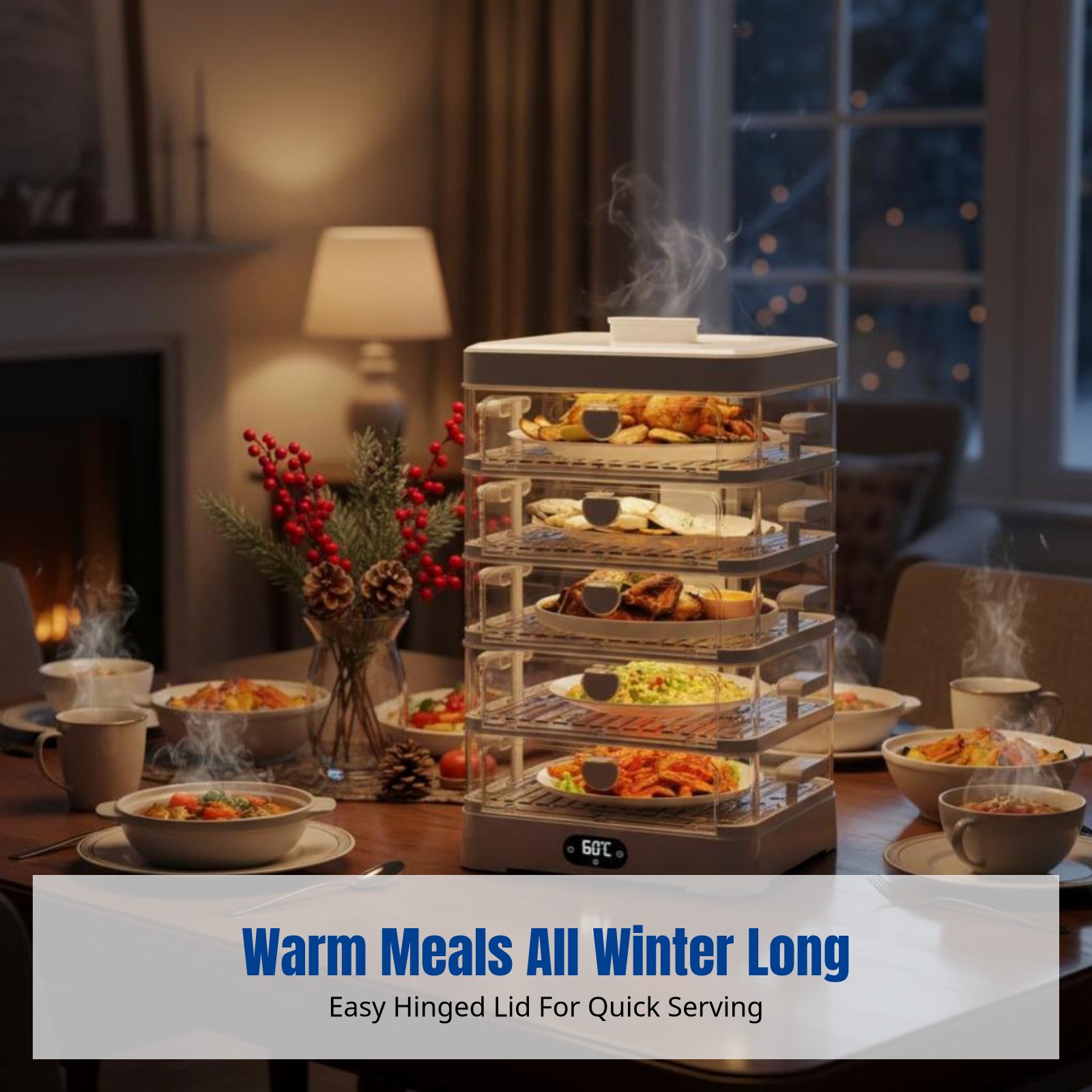 Electric Food Warmer Cover, In - Food Storage Table avis et prix