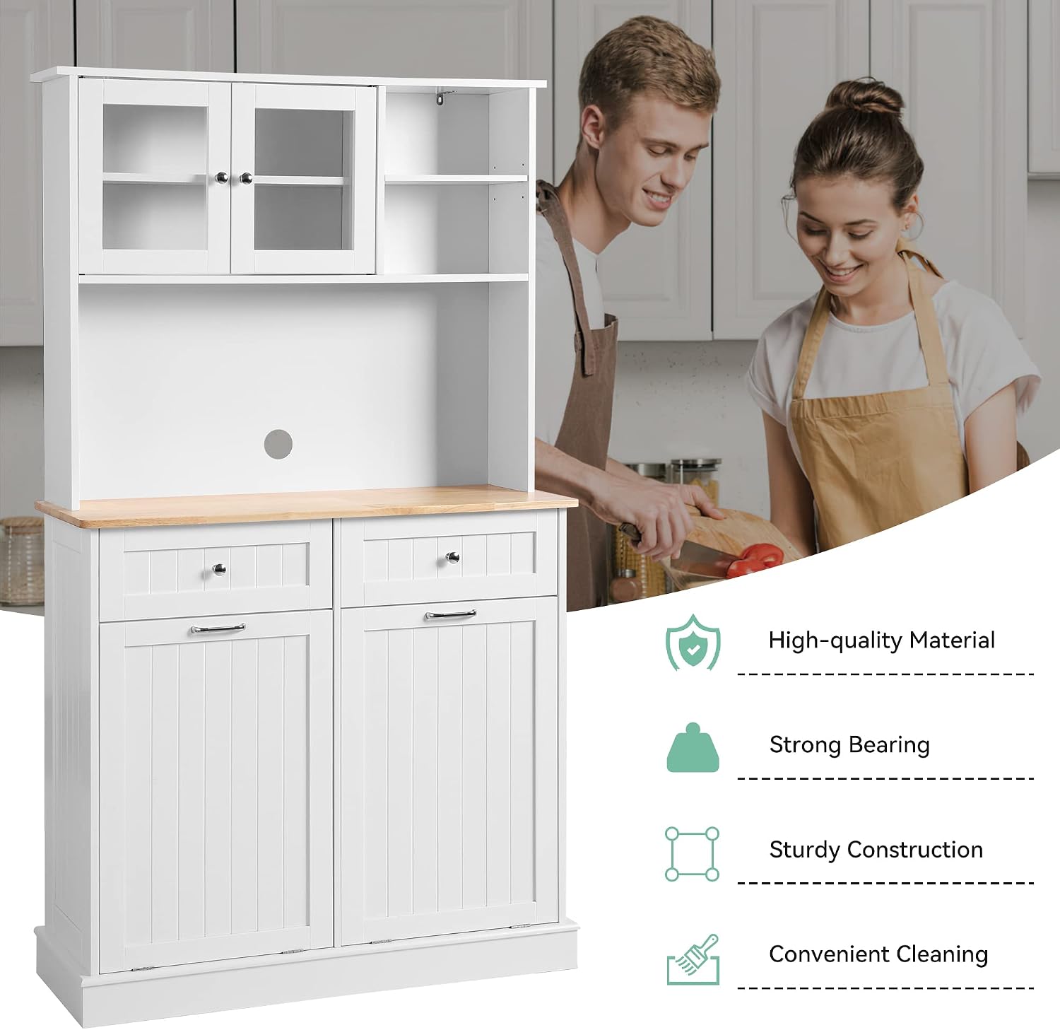 Kitchen Pantry Storage Cabinet - Food Storage Without Pantry avis et prix