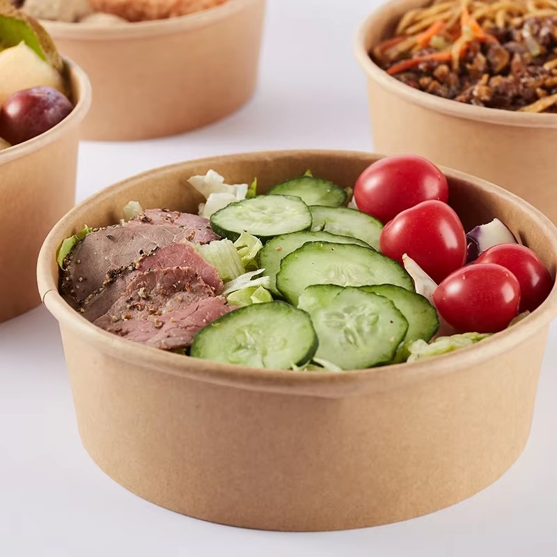15pcs Kraft Paper Bowls, Fruit - Food Storage Hot Box avis et prix