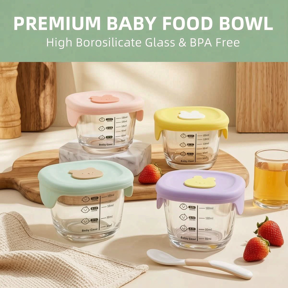 Glass Food Storage Containers, - Food Storage Bowls avis et prix