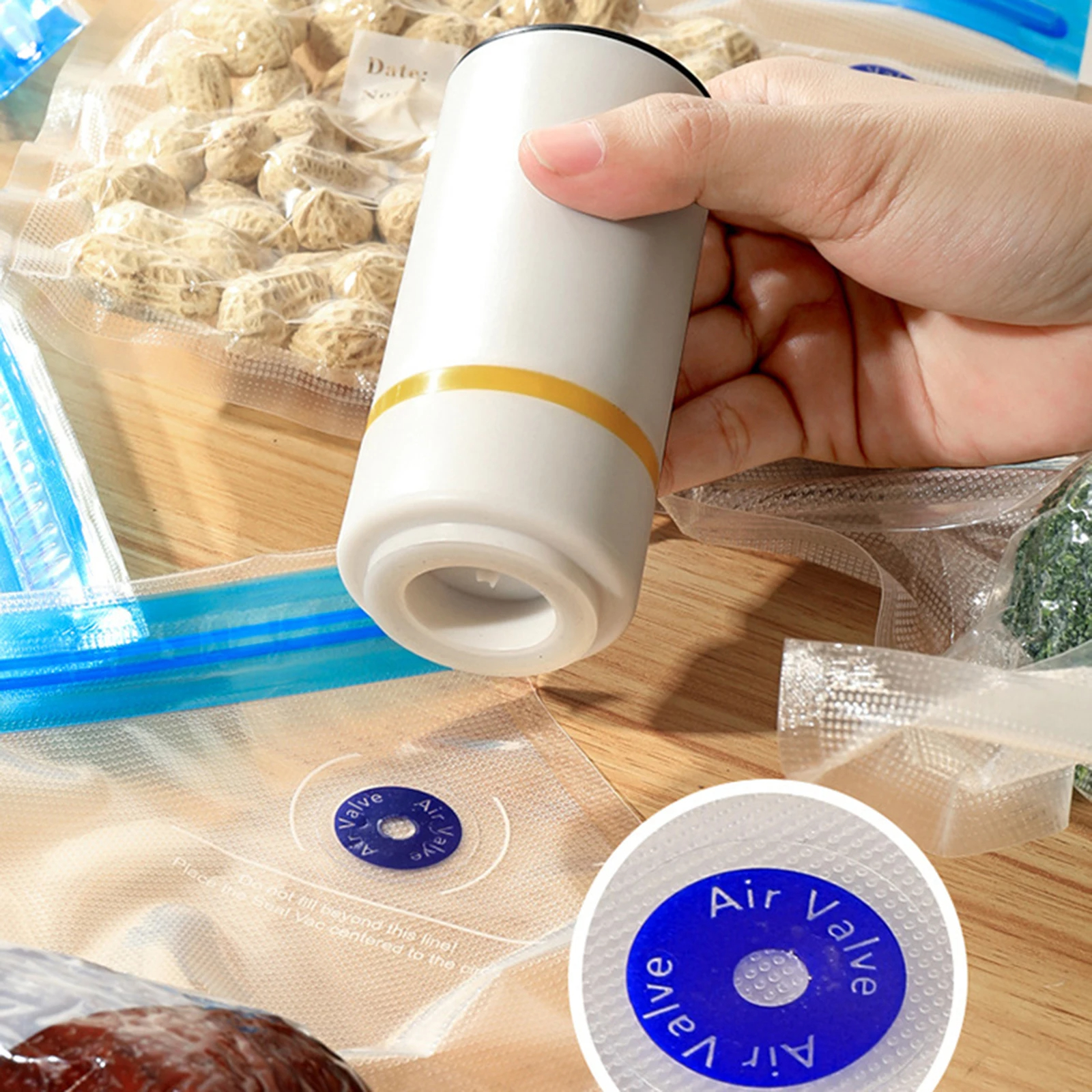 Reusable vacuum food storage b - Food Storage Vacuum Seal Bags avis et prix