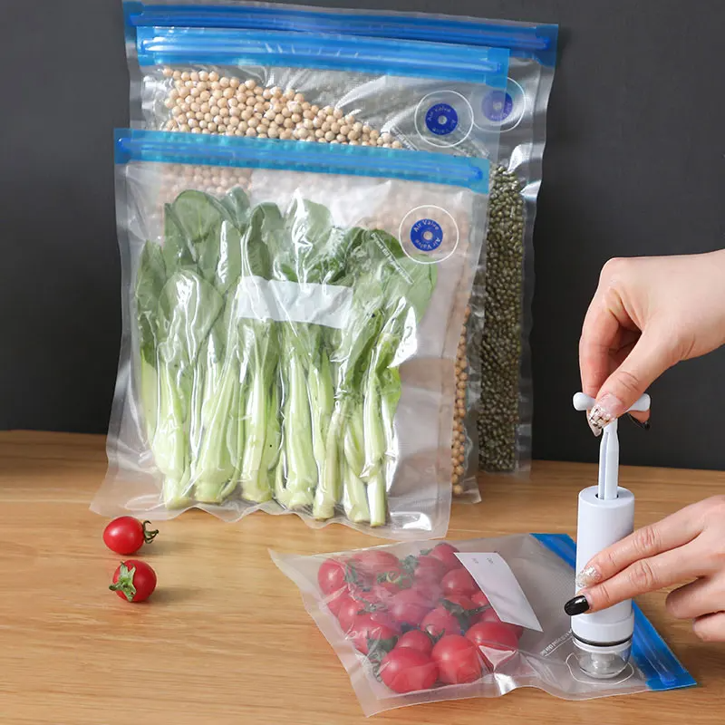 Reusable vacuum food storage b - Food Storage Vacuum Seal Bags avis et prix