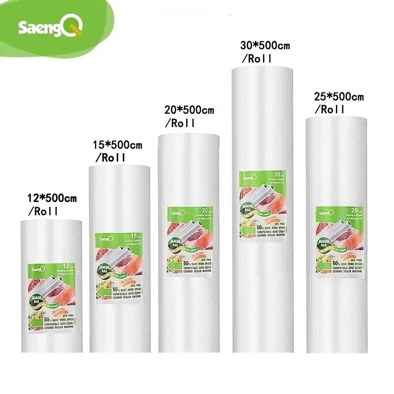SaengQ Vacuum Bags for Food Va - Food Storage Vacuum Seal Bags avis et prix