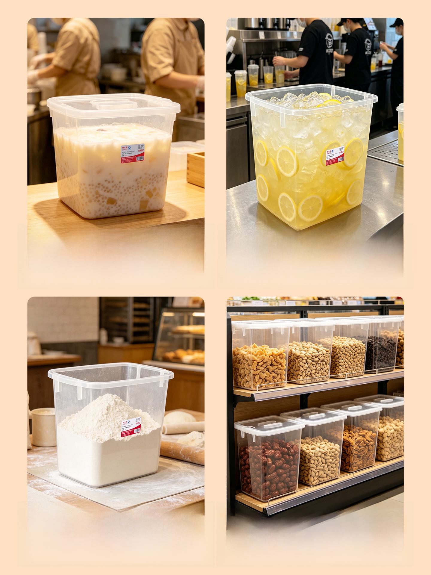 Commercial Grade Large Sealed  - Food Storage Box Large avis et prix