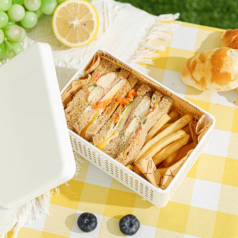 1pc Portable Picnic Box Foldab - Food Storage Without Plastic avis et prix