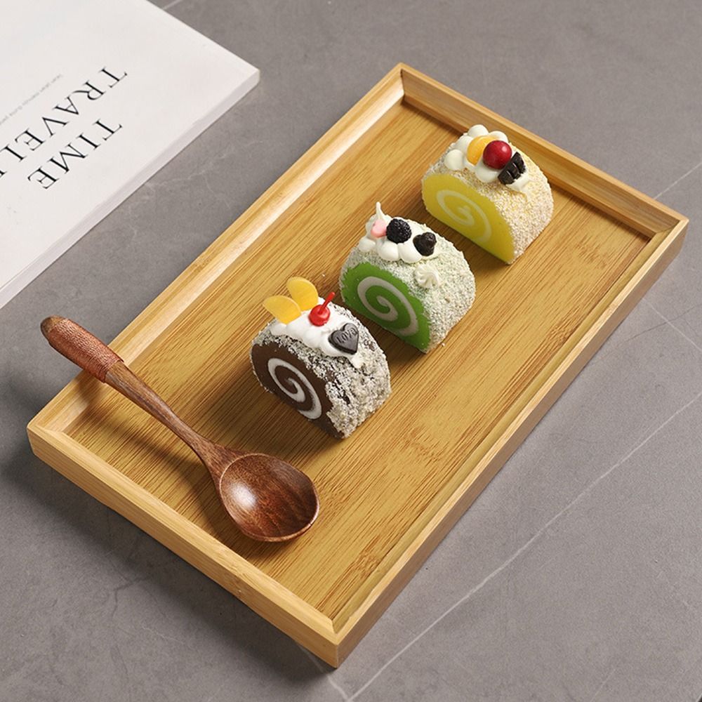 Decorate Tray Natural Bamboo B - Food Storage Table avis et prix