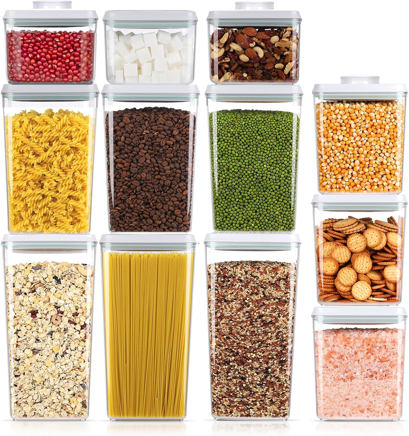 12 Pcs Airtight Food Storage C - Food Storage In Pantry avis et prix