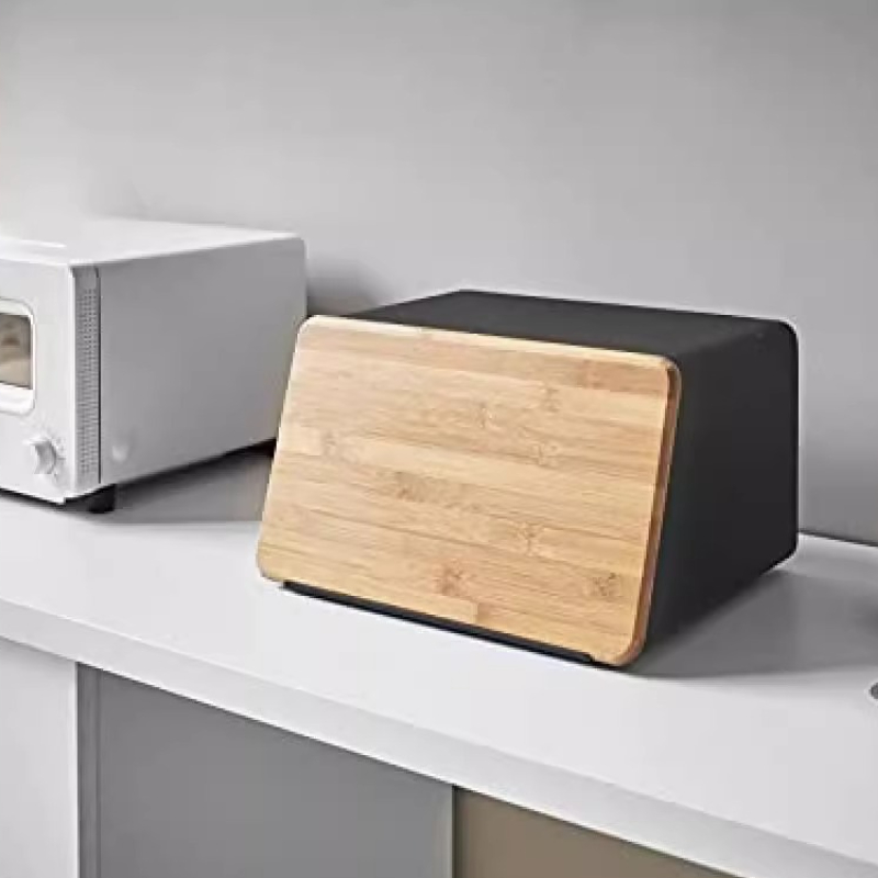 Bamboo Bread Box for Kitchen S - Food Storage In Pantry avis et prix