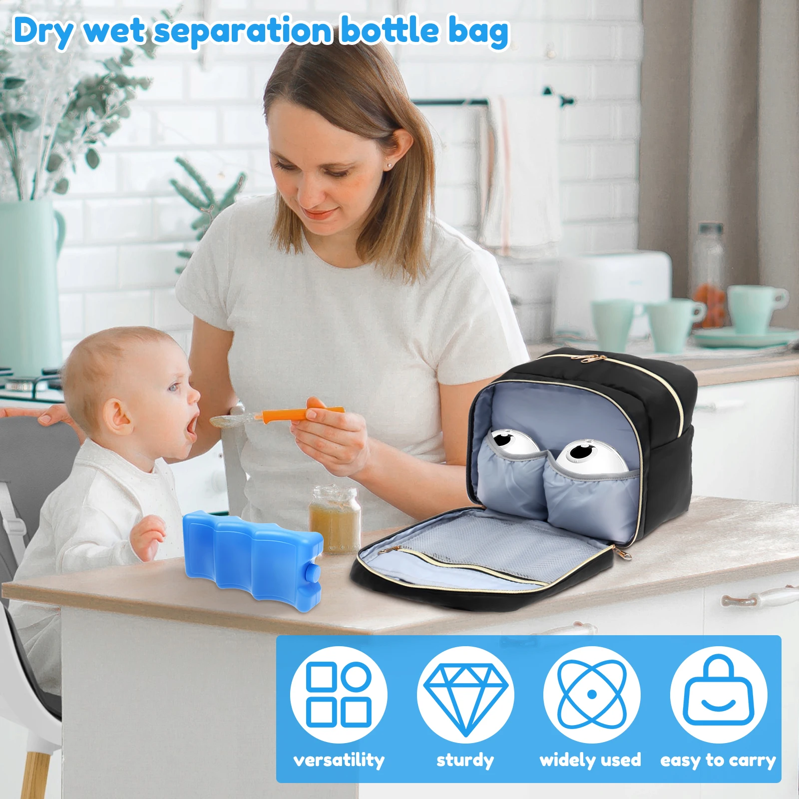 Breast Pump Storage Bag with I - Food Storage 1 Year avis et prix