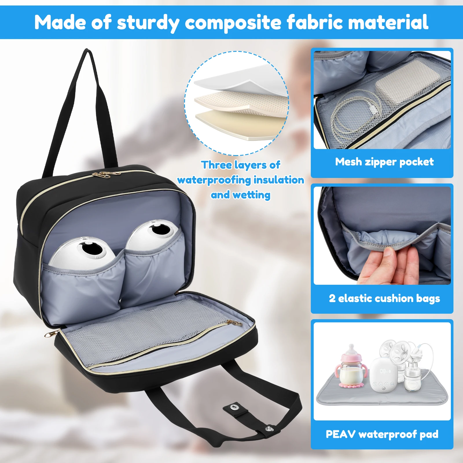 Breast Pump Storage Bag with I - Food Storage 1 Year avis et prix